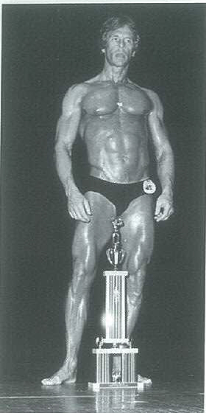 Jack King — Champion of the Masters' Class, 1983 AAU Gold Cup Physique Championships
