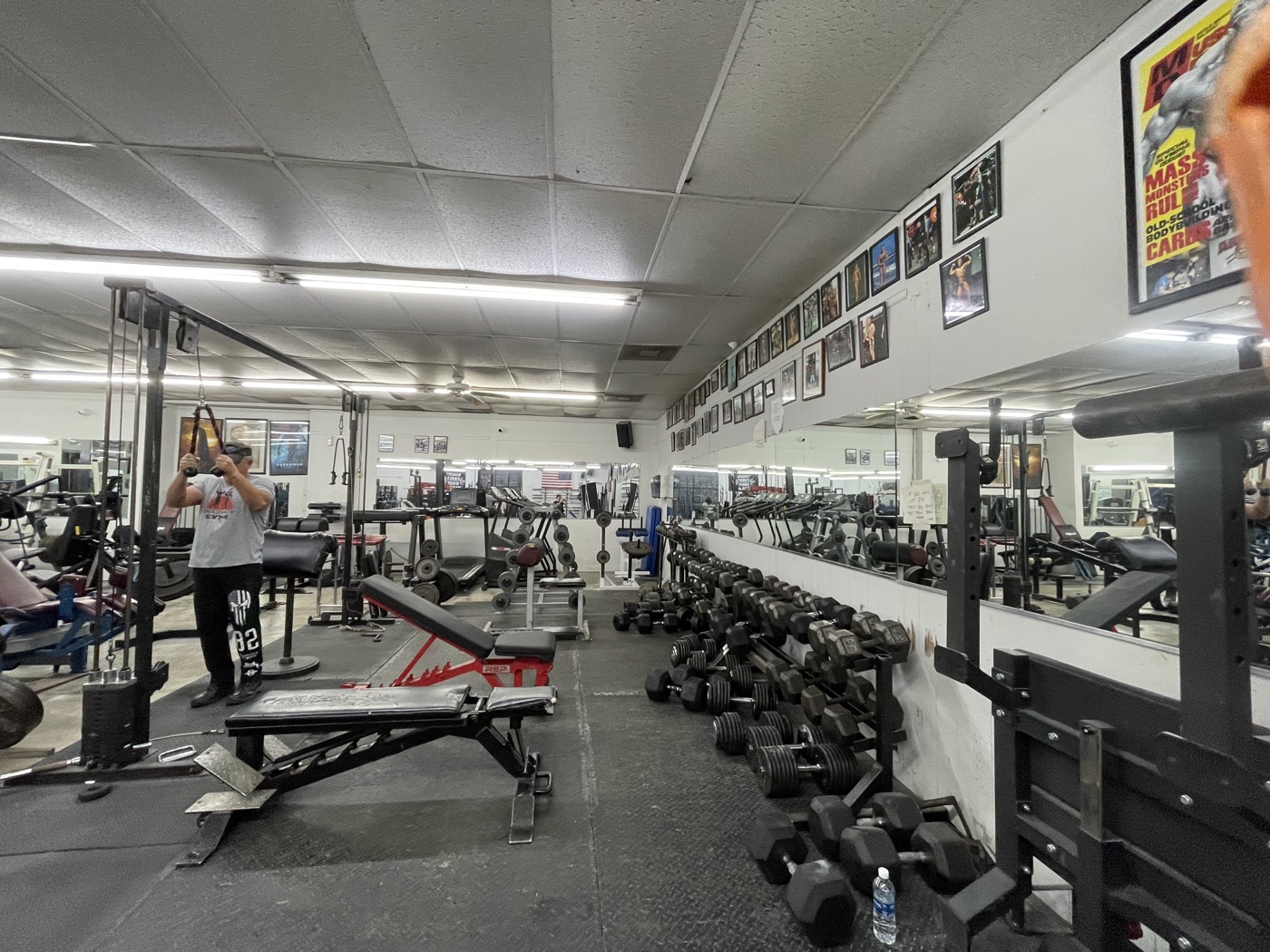The gym floor at Jack King's Gym